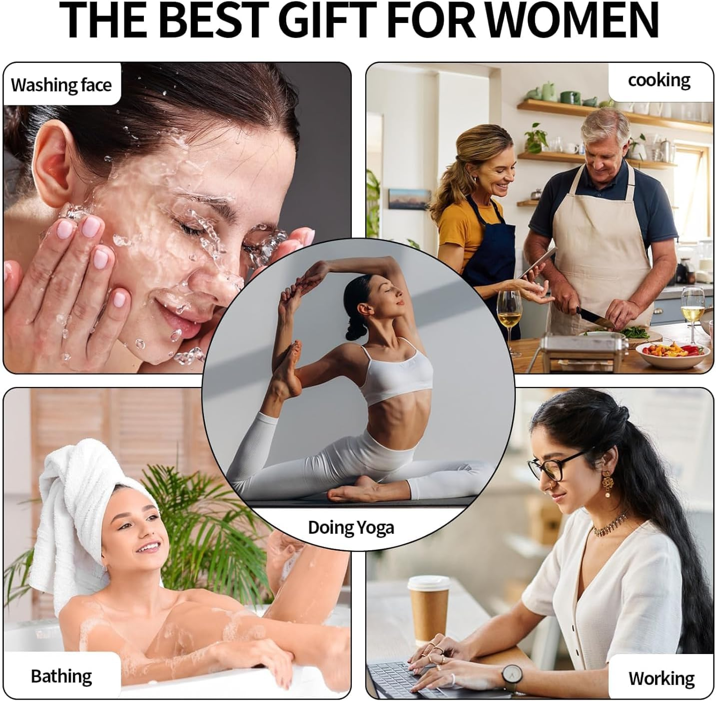 Muorruo 4 Pieces Cloud Clip, Soft and Flexible, Cozy Claw Clip, Non-Removable Hair Clip for Women, Large Non-Slip Hair Clips for Thick Hair, Hair Styling Accessories image number 1