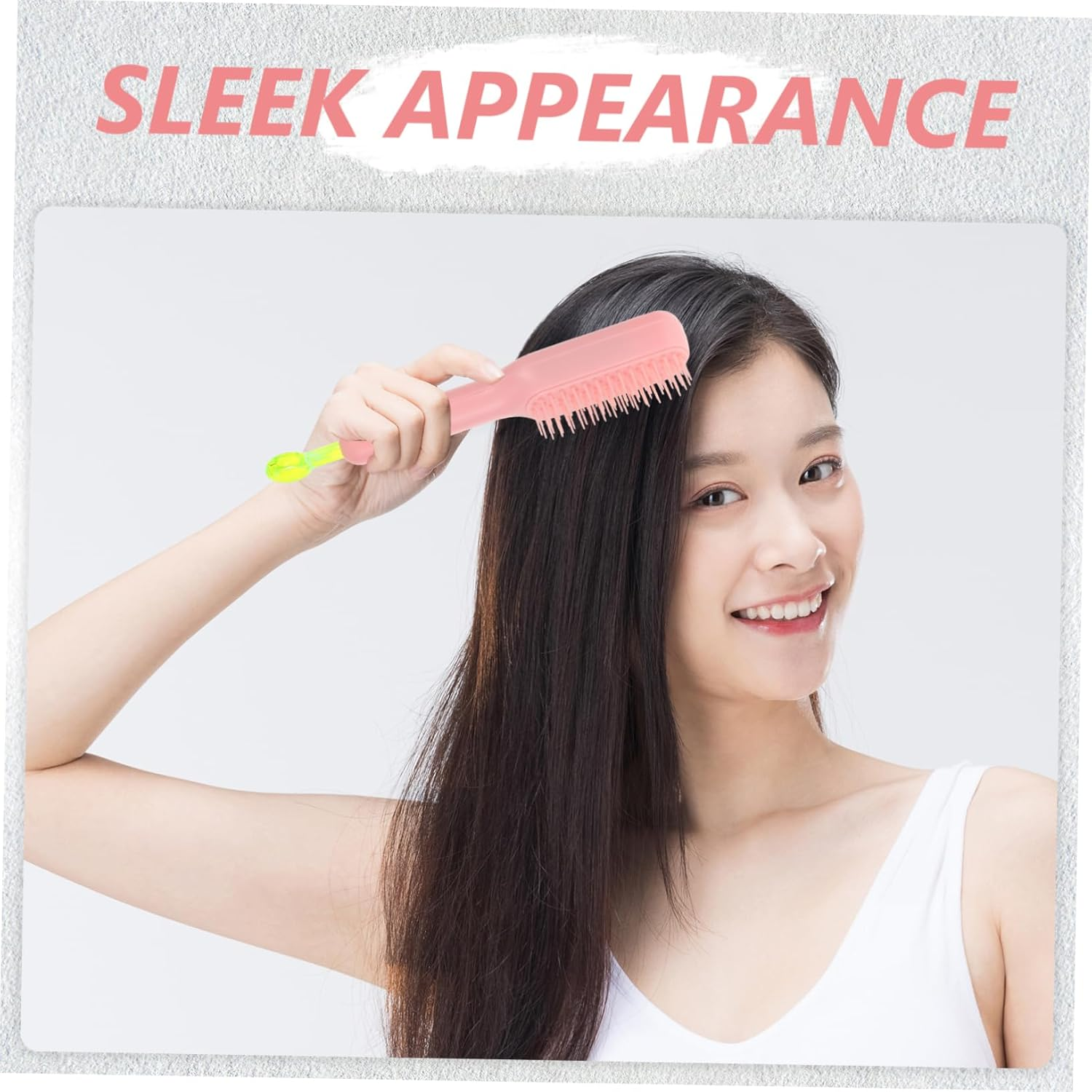 CANIGHT Men'S Hair Comb Detangler Brush Scalp Flakes Remover Portable Styling Tool image number 2