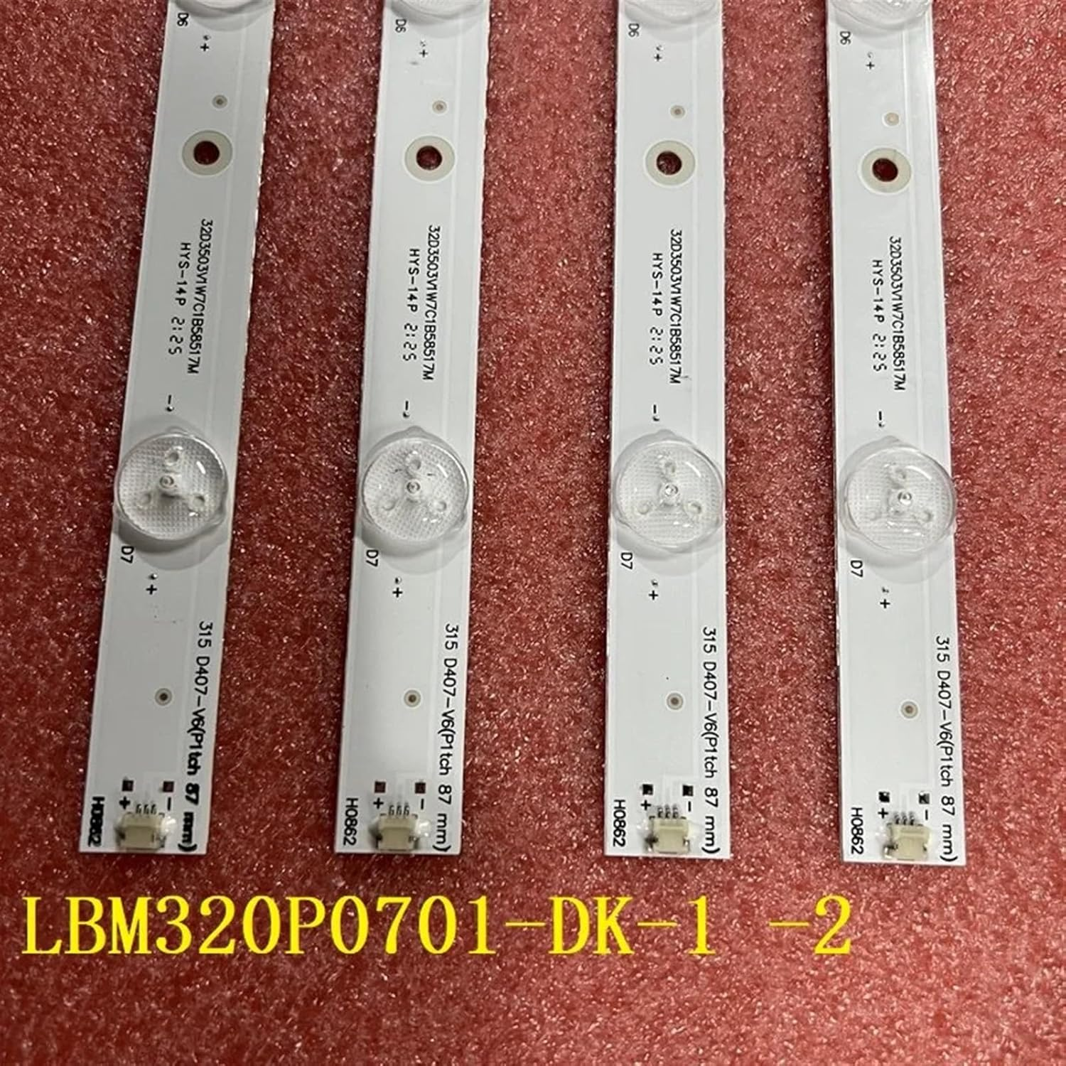 LED Backlight Strip for TV LC-32LD165E LC-32LD165RU LC-32LD166K for Ev.Er/Light LBM320P0701-DK-1 LBM320P0701-DK-2 TPT315B5-XVN029 image number 3