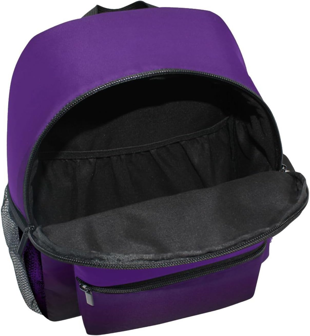 RPLIFE Backpack for Toddler Girls Boys, Royal Purple Black Gradient Travel Backpack Mini Kids School Backpacks, 3-8 Years image number 4