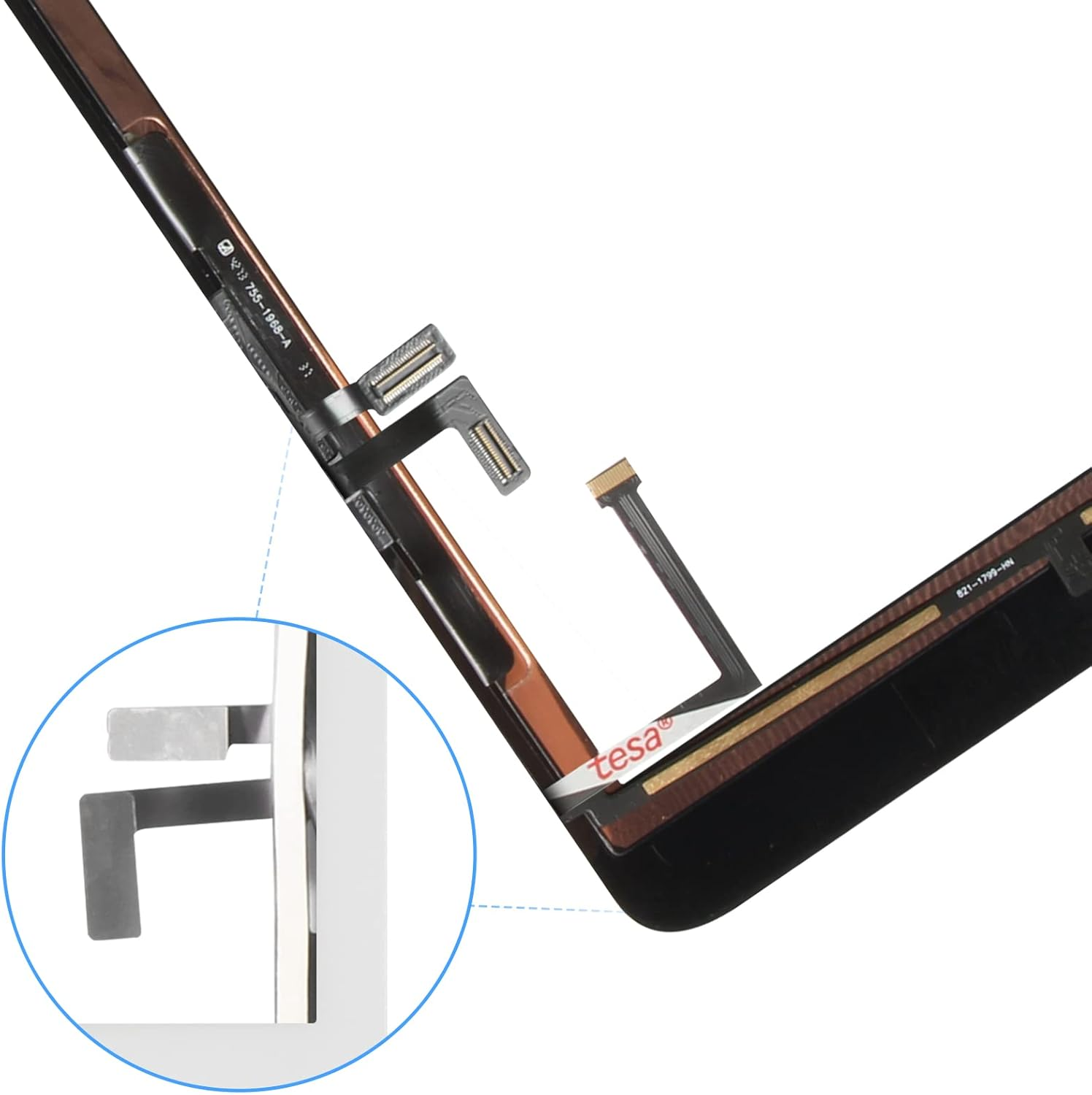 A1822 A1823 Screen Replacement, for Ipad 2017 5Th Generation Touch Screen 9.7 Inch Digiziter Touchscreen Glass Panel with Home Button & Repair Tools (Not LCD)