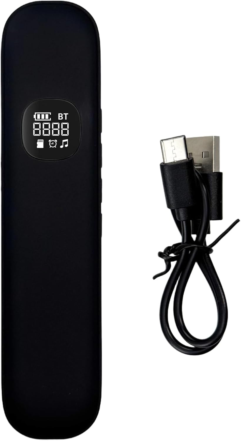 Bluetooth Pillow Speaker, Bone Conduction Sleeping Speaker with Timer Function and Stereo Bass Noise under Pillow Speaker for Sleeping Sounds/Meditation/Deep Sleeping(White)