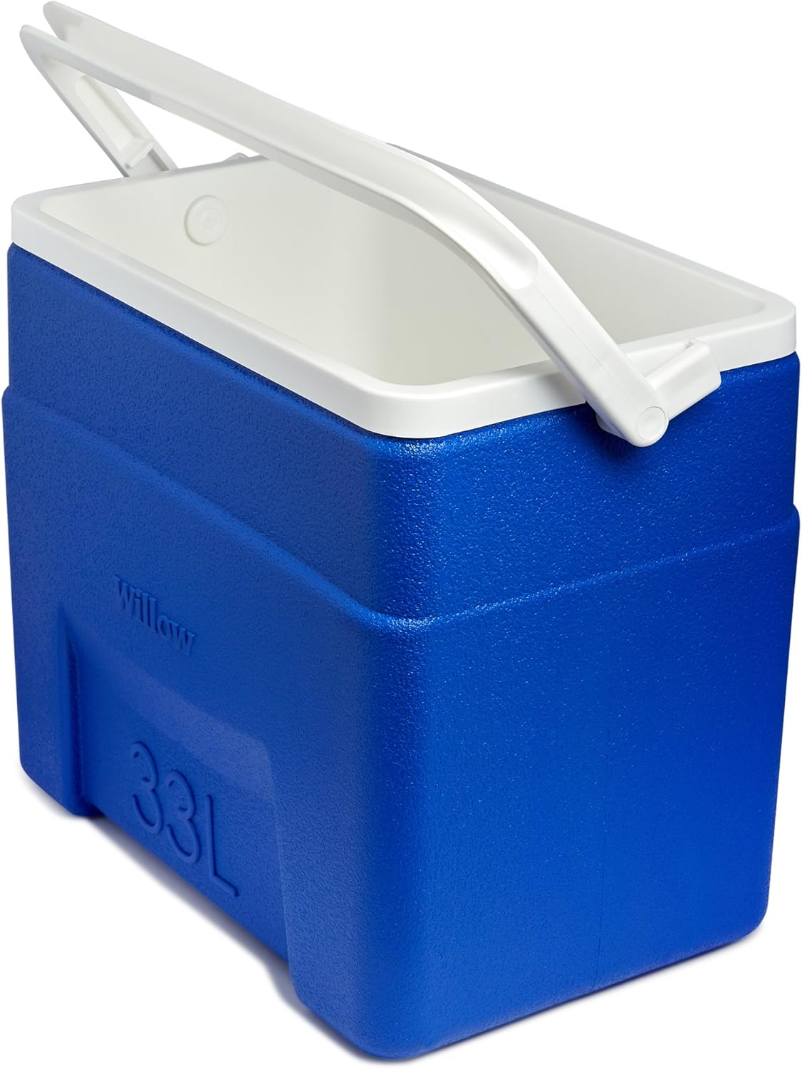 Willow Polypropylene Cooler with Handle, Blue, 33 Litre Capacity image number 4