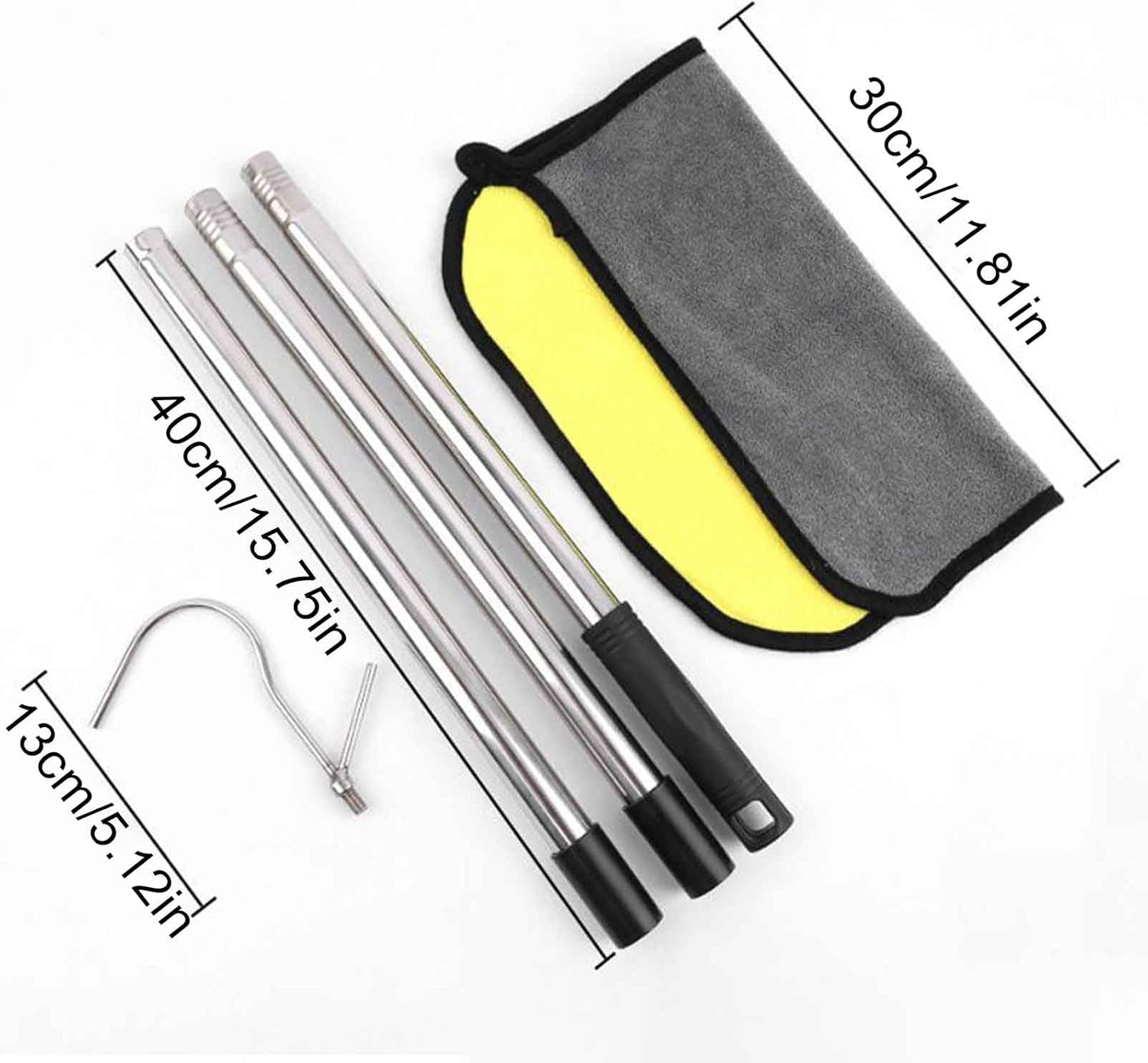 Pool Robot Hook | Pool Robot Vacuum Cleaner Pole Hook Set, Cleaning Tools, Hangers, Household Use, Garbage Removal, Underwater Care, Garden Maintenance image number 2