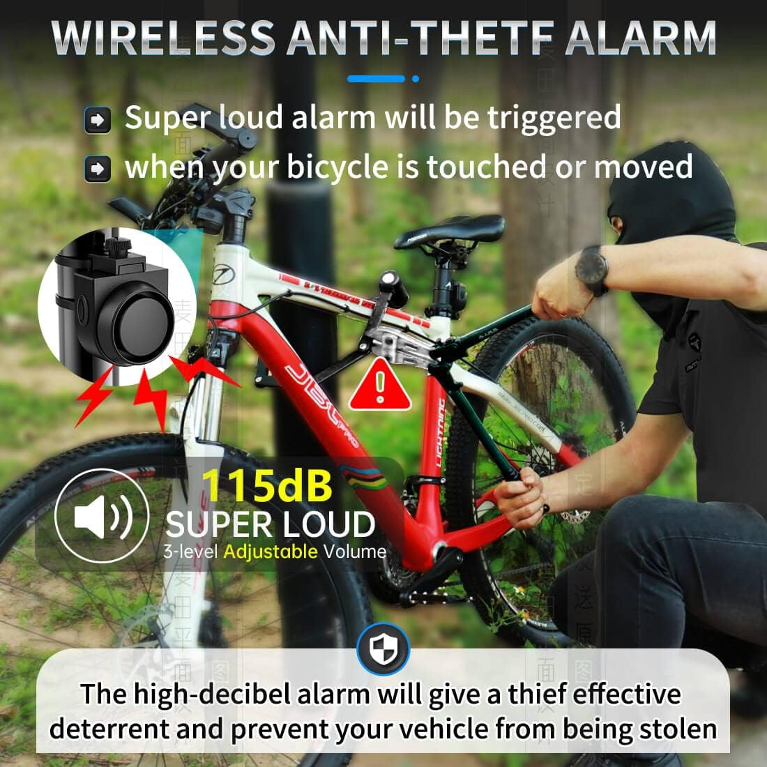 Wireless Remote Bike Alarm (2) image number 4