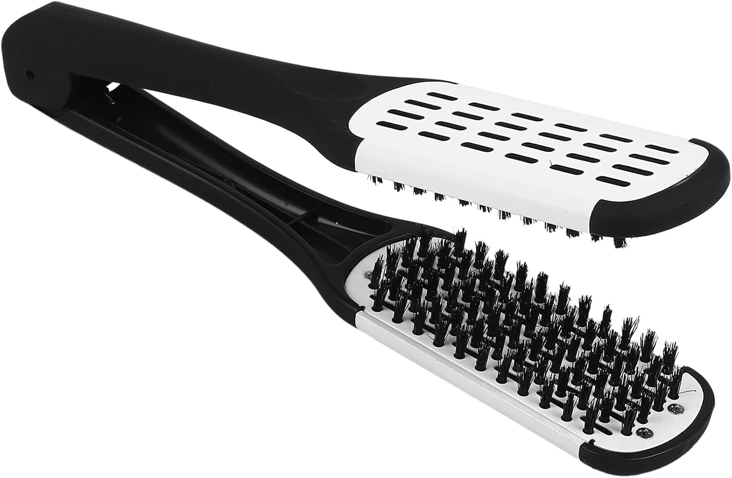 Professional Straightening Brush Hairdressing Tool Double-Sided Brush Hair Straightening image number 4