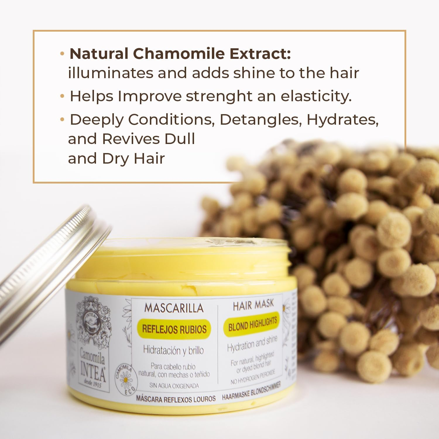 Camomile Blonde Highlights Hair Mask 250G image number 3