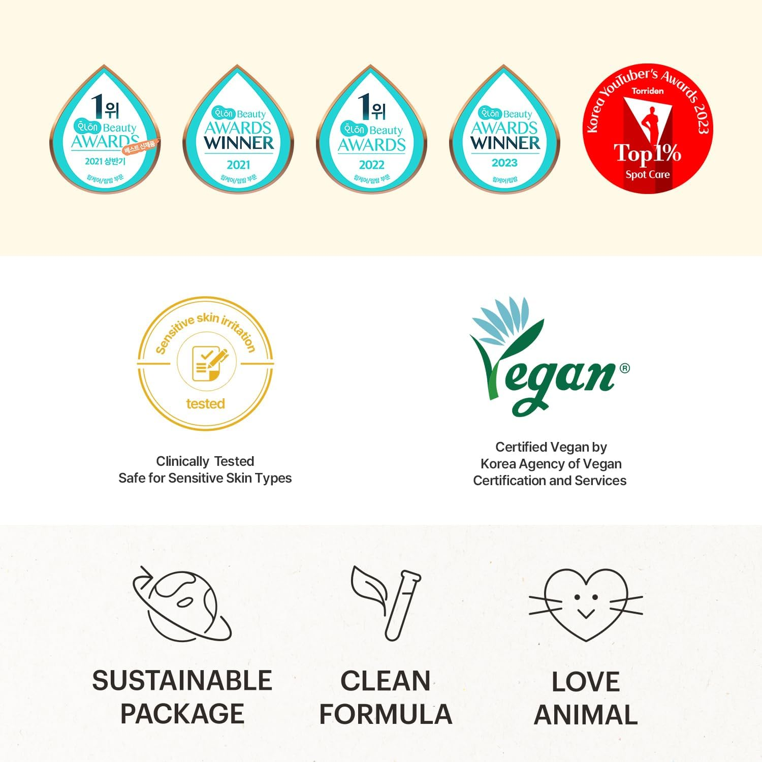 Torriden SOLID in Ceramide Lip Essence 0.37 Fl.Oz * 2 (Pack of 2) | Moisturizing Lip Balm for Glowy, Plumped, and Radiant Lips | Korean Lip Balm