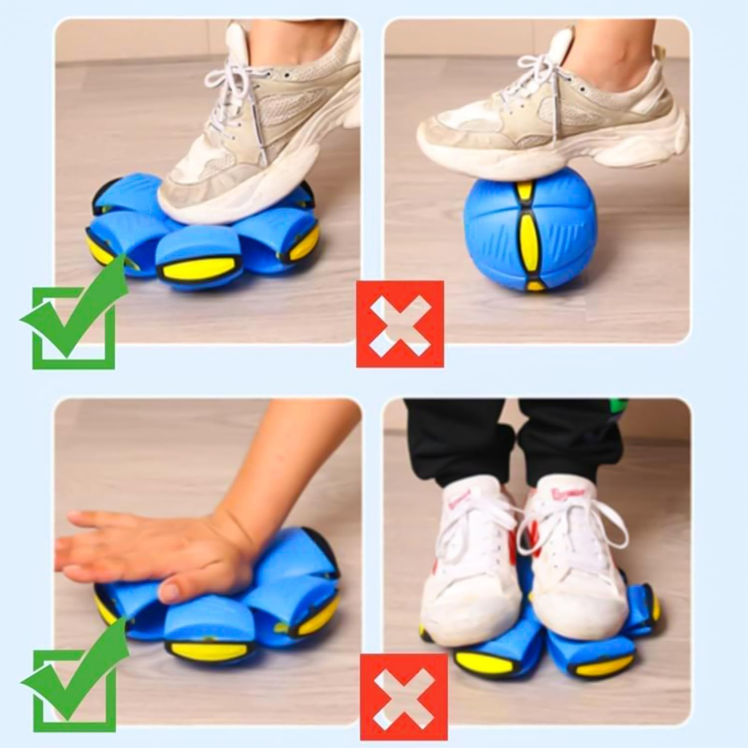 Pet Toy Frisbee Ball, Flying Saucer Ball Toy for Dogs, Flying Ball for Dogs, Pet Toy Frisbee Ball Dog, Flying Ball, Premium Dog Ball for Throwing, Catching, Playing image number 1