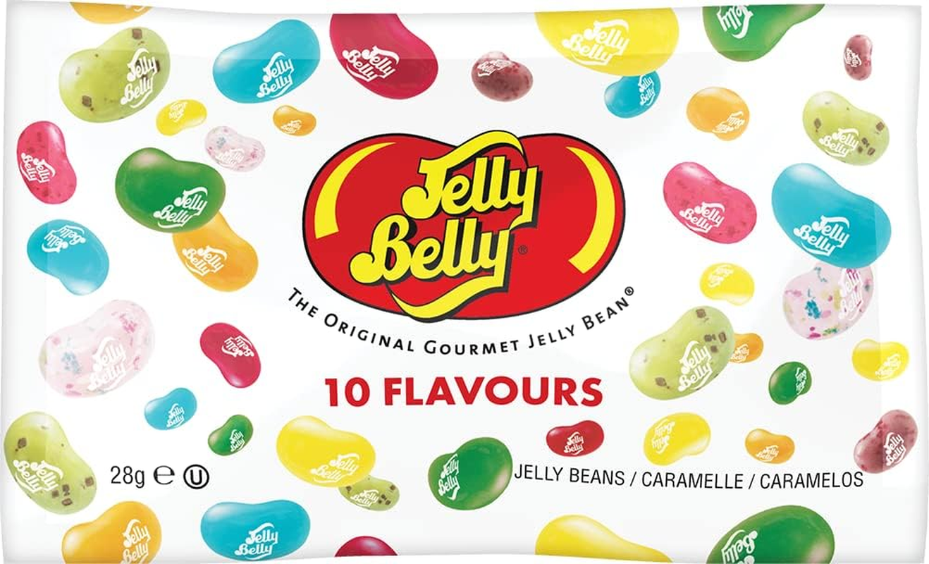 Jelly Belly 10 Assorted Flavour Jelly Beans Gift Pouch, 30 X 28 Grams image number 1