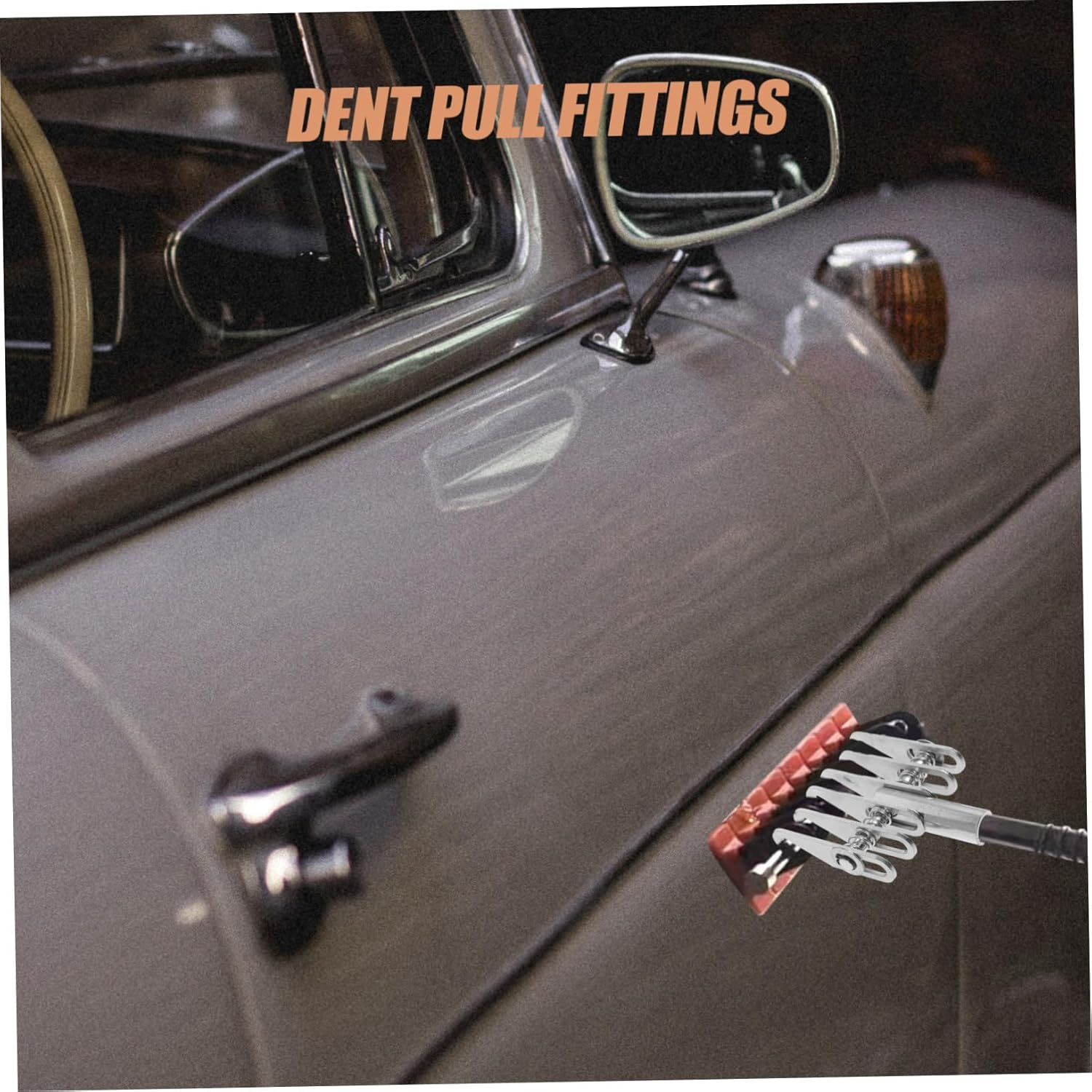 Alipis Metal Hook Dent Puller Kit Auto Body Tools for Dent Removal Trim Removal Tool image number 1