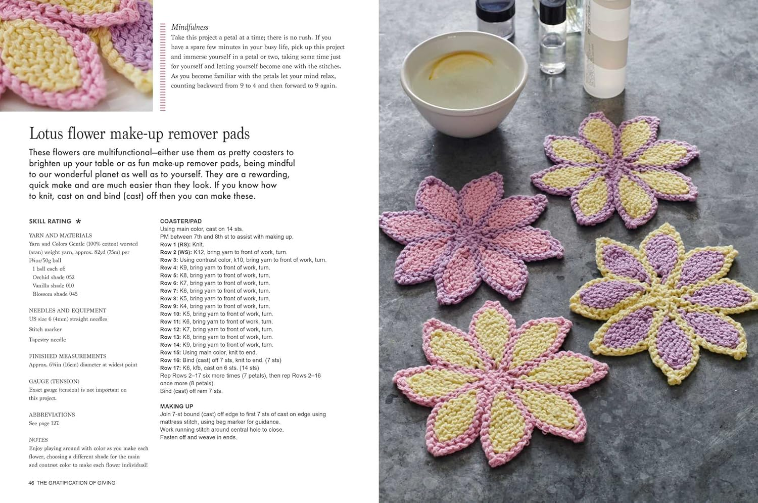 Mindful Knitting: 35 Creative and Calming Patterns to Reduce Stress and Soothe the Mind image number 4