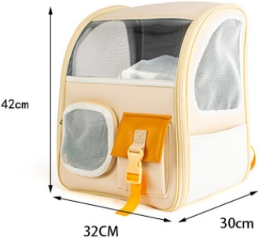 Cat Bag Dog Carrier Pet Carrier Pet Carrier Backpack Transparent Window Cat Travel Bag Multifunction Pet Carrier Bag Cat Carrier Pet Bag Carrier image number 2