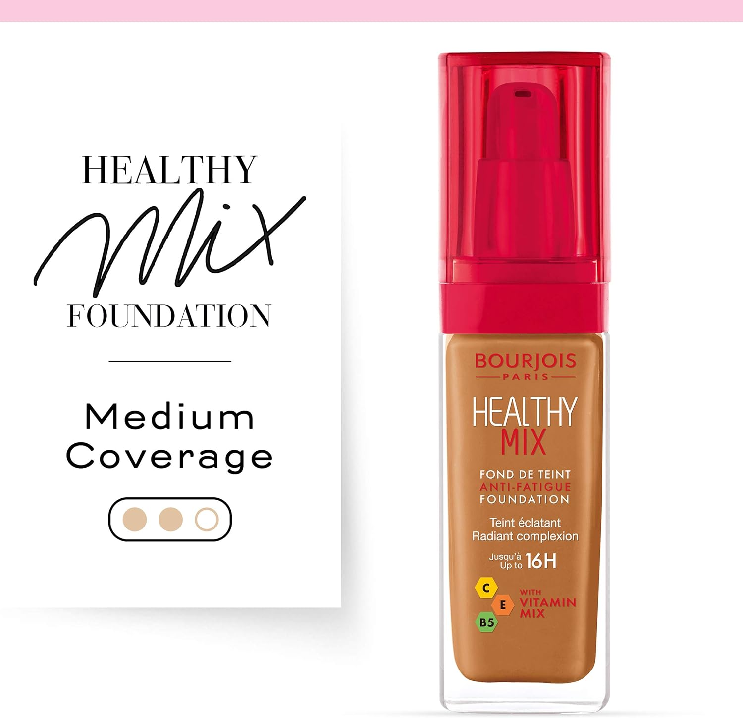 Healthy Mix Foundation - 53 Light Beige image number 3