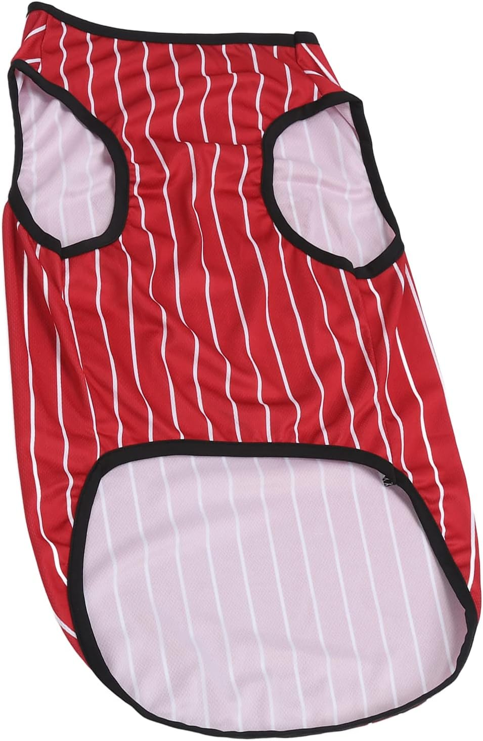 Pet Vertical Stripes Vest, Classic Loose Prevent Sunburn Avoid Hair Loss Dog Shirts, Pet Printed Clothes Dog Outfit Soft Dog Sweatshirt Pet Clothes for Pet Dogs Cats (S) image number 3