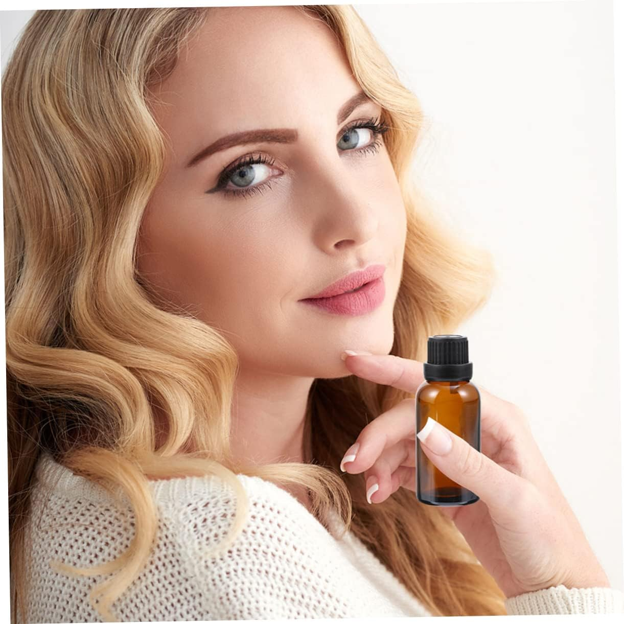 Beavorty 10Pcs Essential Oil Glass Bottles Perfume Container for Aromatherapy Massage Oils Cosmetics View for Easy Filling and Tracking image number 5