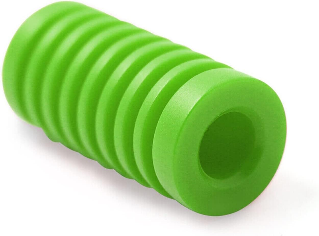 New Motorcycle Gear Shift Shifter Lever Foot Pad Pedal Rubber Cover Universal Moto Pedal Kick Start Foot Pegs Pad Accessories (Color : Black) - Black image number 2