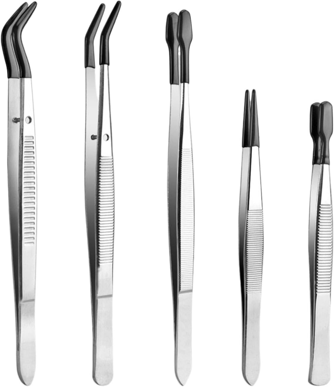 Craft Tweezers, Tweezers for Crafts, Multifunctional Sewing Tool, Professional Stainless Steel Straight Tweezers for Crafts, Electronics, Beauty