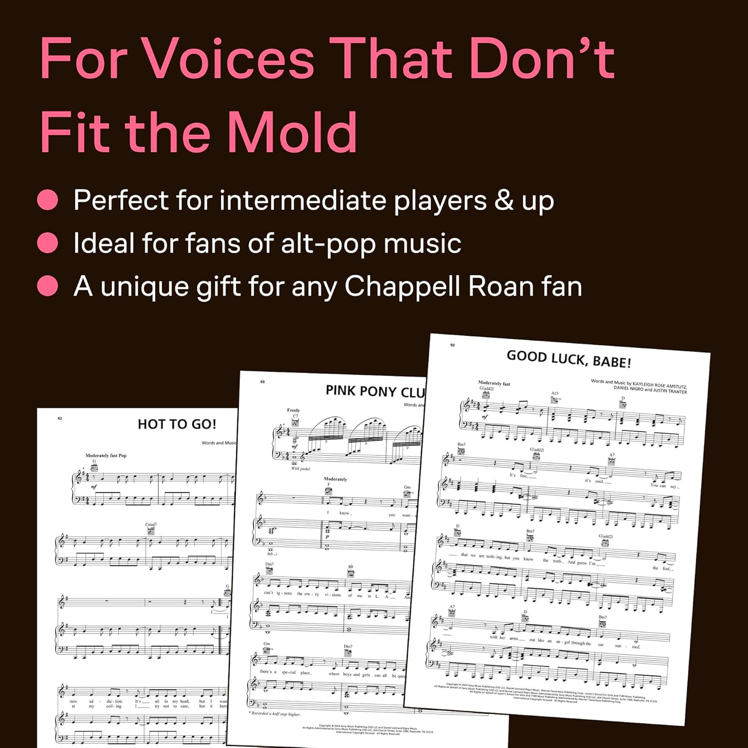 Chappell Roan - the Rise & Fall of a Midwest Princess: Piano/Vocal/Guitar Songbook: the Rise and Fall of a Midwest Princess image number 1