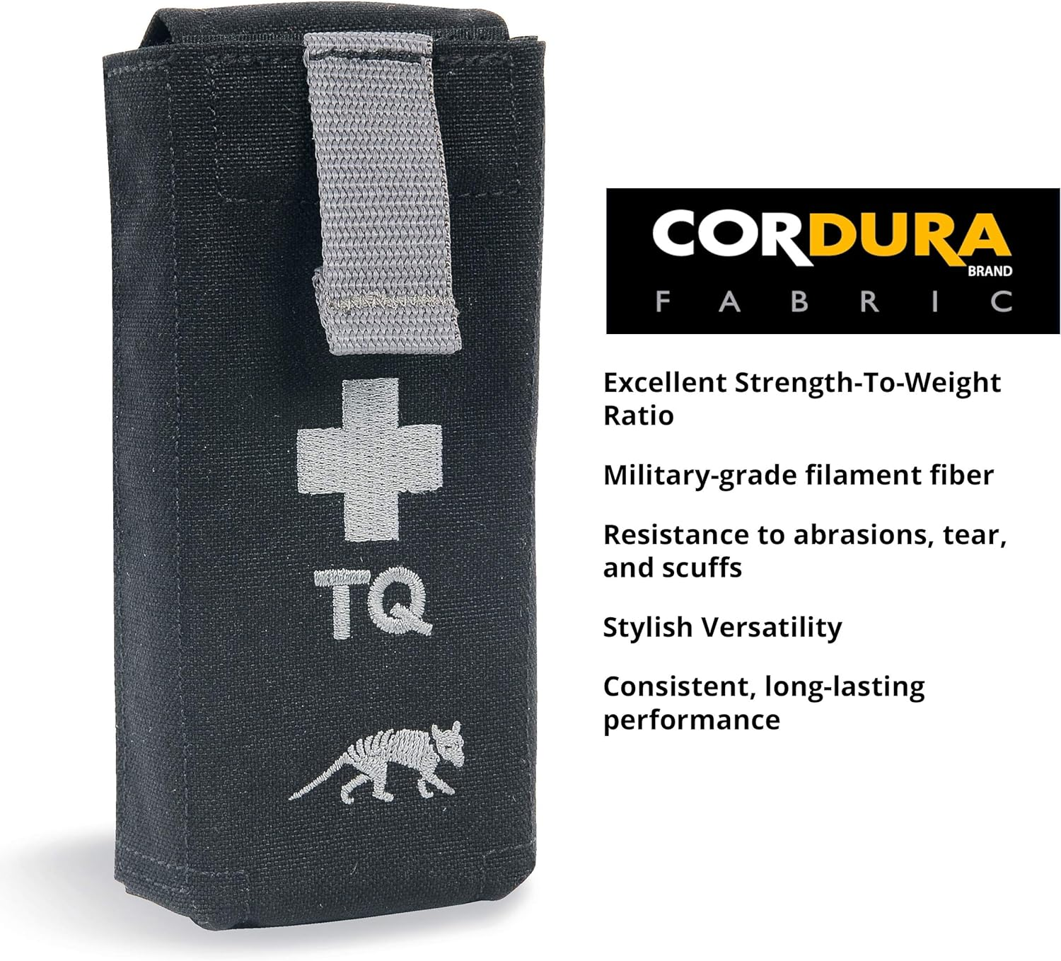 Tasmanian Tiger Tourniquet Pouch II, Tactical MOLLE Quick Release Tourniquet Holder, Emergency First Responders image number 3