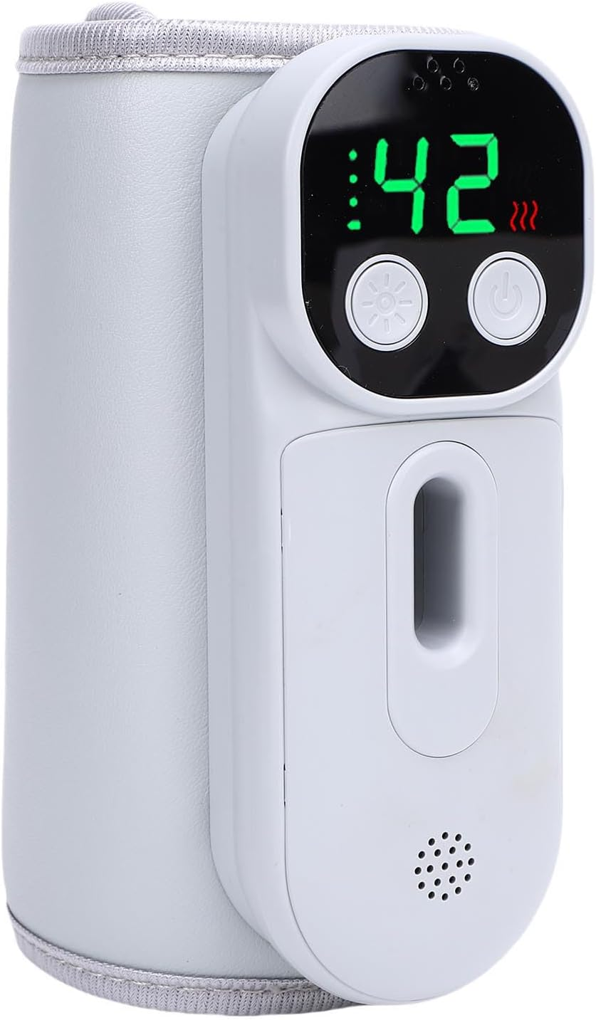 Pomya 18W Fast Heating Portable Bottle Warmer for Travel, Bottle Warmer Battery Powered for Home Outdoor, 8000Mah Battery image number 3