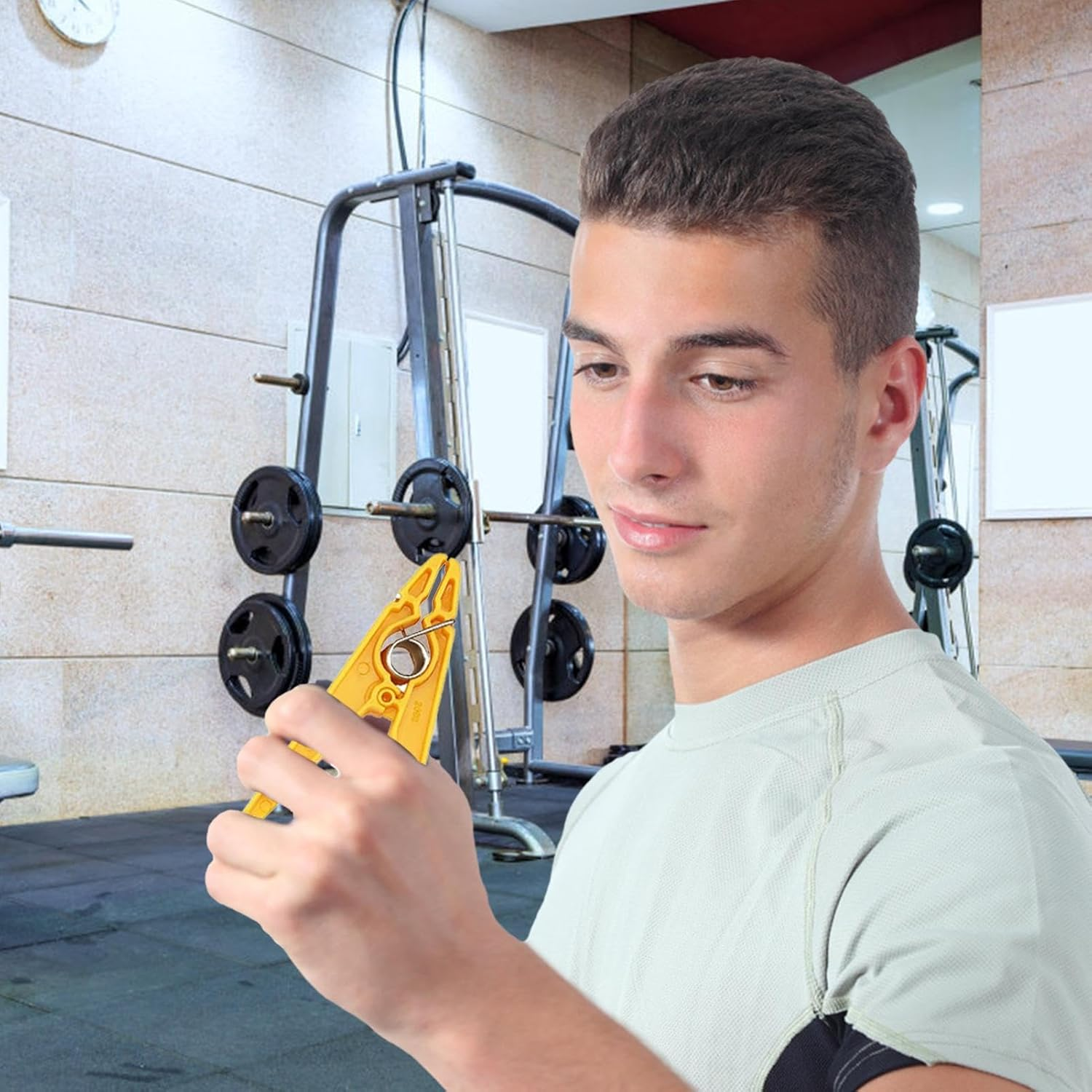 Pinch Grip Exerciser - Resistance Pinch Clip, Finger Strength Training Device | Finger Workout for Adults and Kids, Grip Strengthening Tool, Physical Exercise, Hand Fitness Accessories image number 2