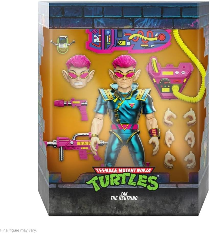 Super7 Teenage Mutant Ninja Turtles Zak the Neutrino - ULTIMATES! 7 in Action Figure image number 6