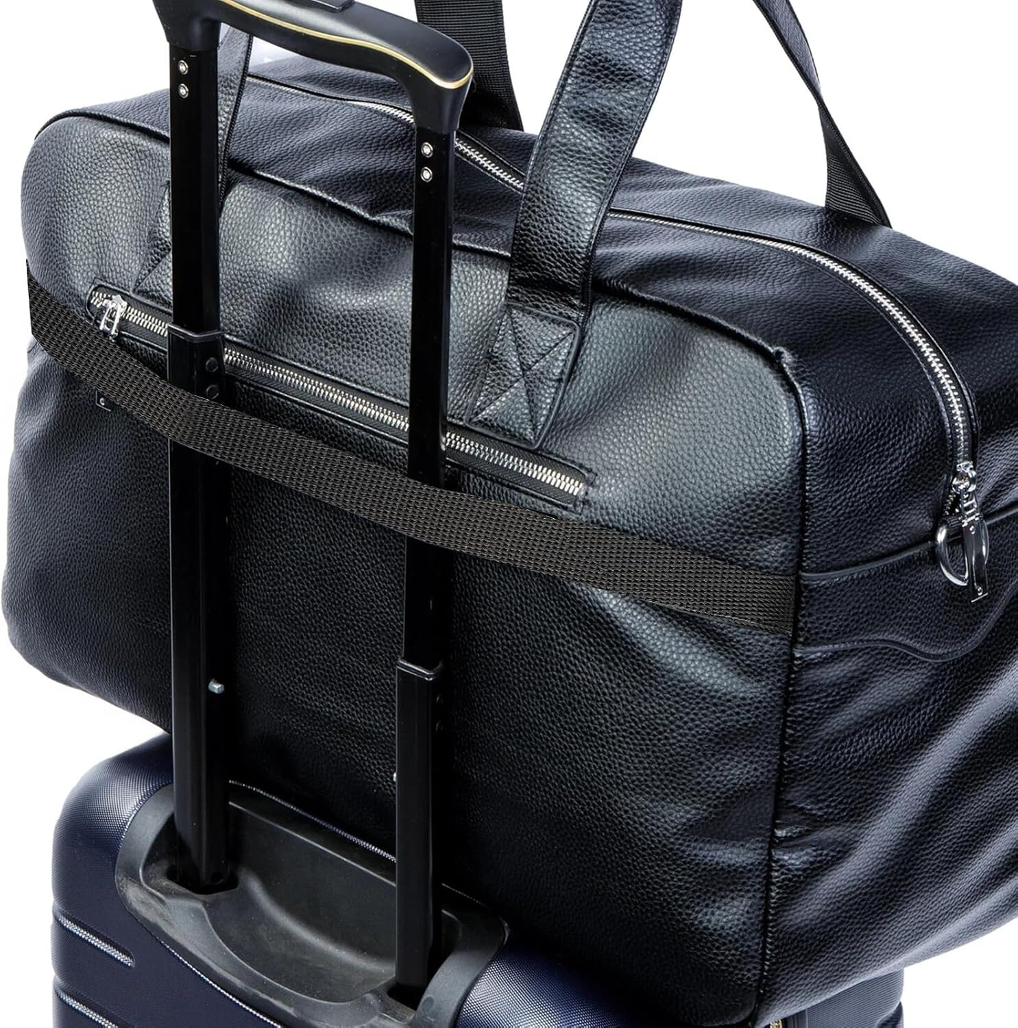 Nylon Heavy Webbing Black Fabric Strap 10 Mm X 10 M Webbing Straps for DIY Dog Collar Tow Ropes Luggage Strap Backpack Strap image number 4