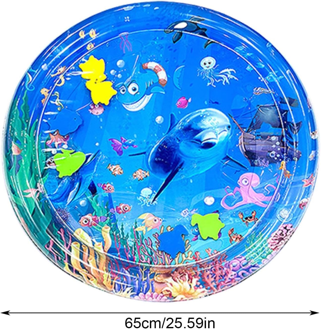 Cat Water Sensory Mat | Pet Water Cooling Mat - Thickened Sensor Water Playmat, Water Sensory Playmat for Pet, Water Sensor Mat for Cats, Dogs image number 2