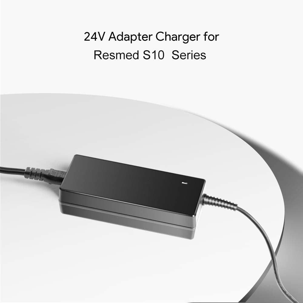 KFD 24V 3.75A 90W DC Power Supply for Resmed Airsense 10 S10 Aircurve 10 Serie Machines, Resmed S10 Serie Resmed 370001 S10 Machine Power Adapter Charger Power Cord, 1 PIN image number 4