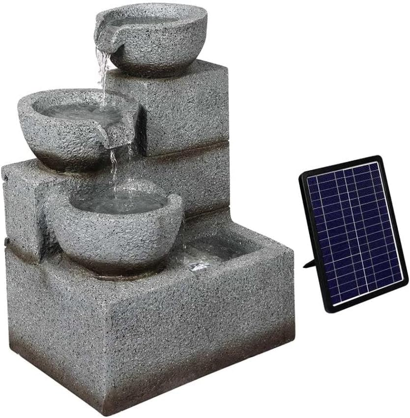 Solar Fountain Water Bird Bath Power Pump Kit Indoor Garden Outdoor image number 1