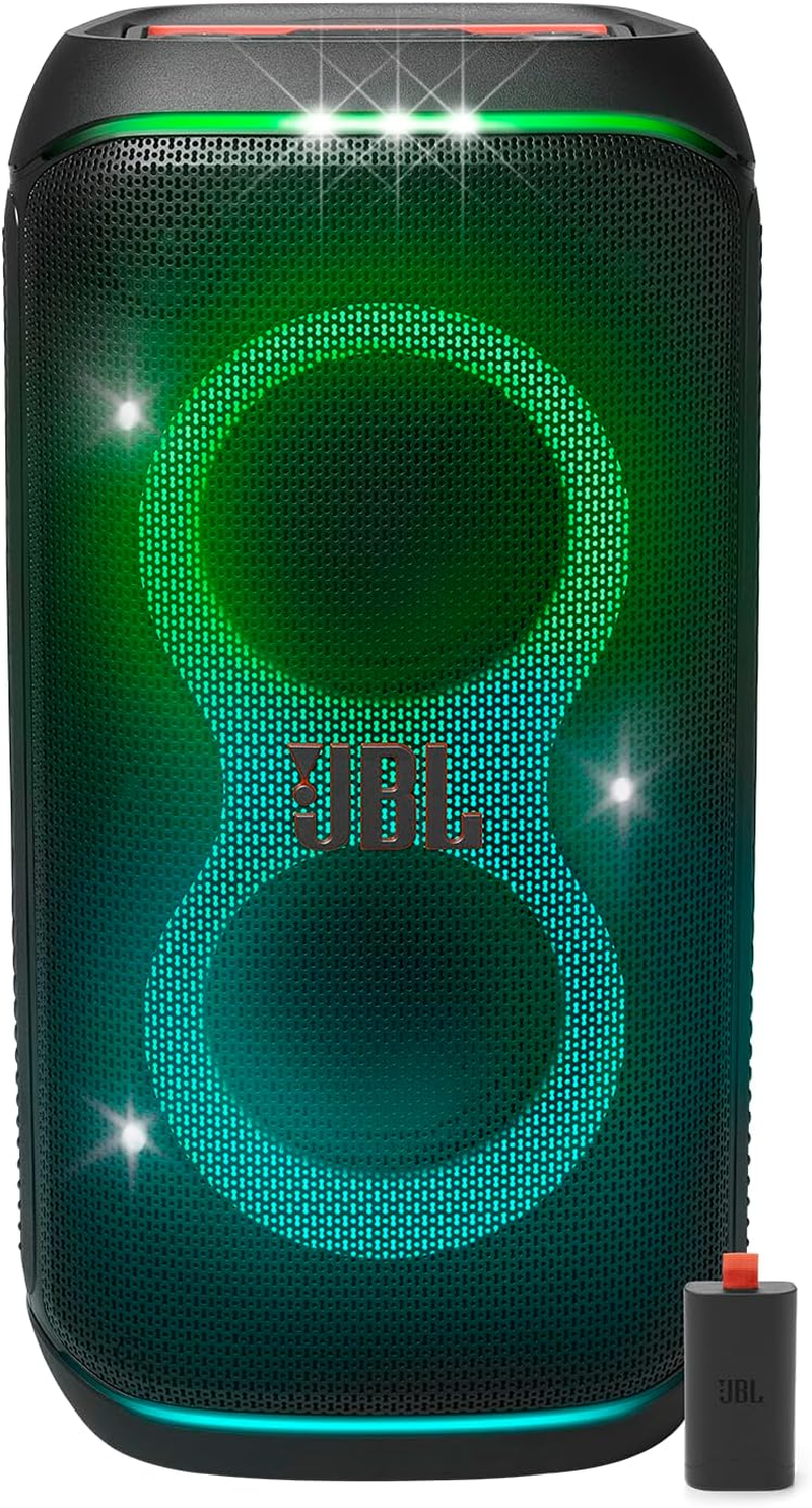 JBL Battery 200, a Great Host Always Has a Spare Battery, Guaranteed JBL Quality, Fast Charge, Monitor Playtime in the Partybox App, Black