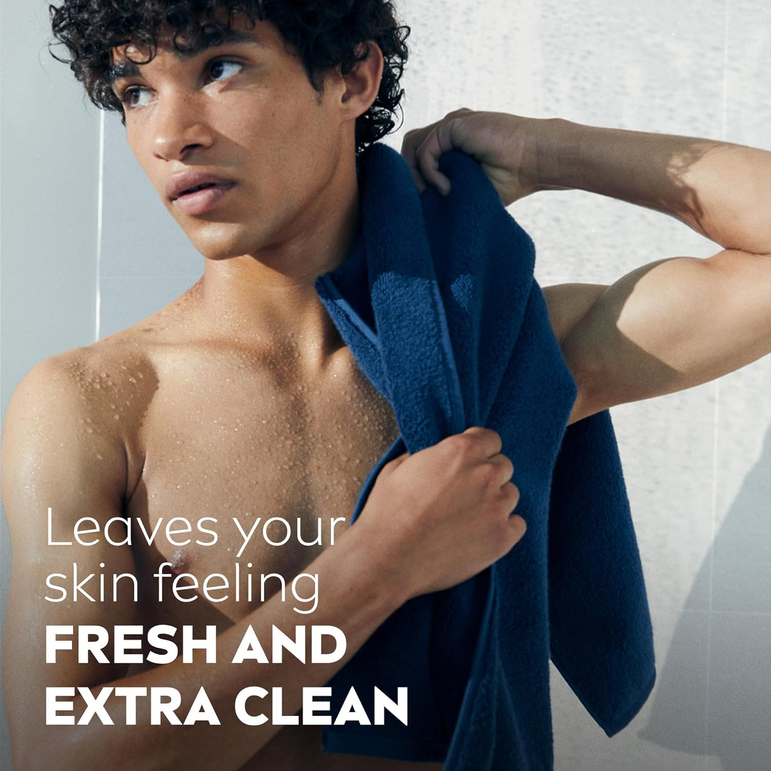 NIVEA MEN Power Fresh Shower Gel and Body Wash 500Ml | Invigorating Citrus Scent | 3-In-1 Shower Gel for Body, Face & Hair | Long-Lasting Freshness | Moisturising Body Wash for Men image number 2