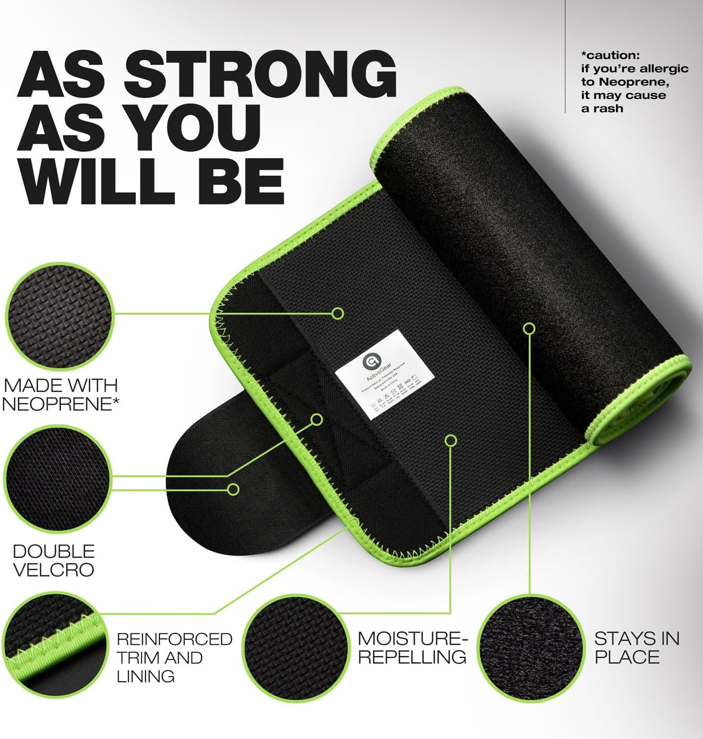 Activegear Waist Trimmer Belt for Stomach and Back Lumbar Support