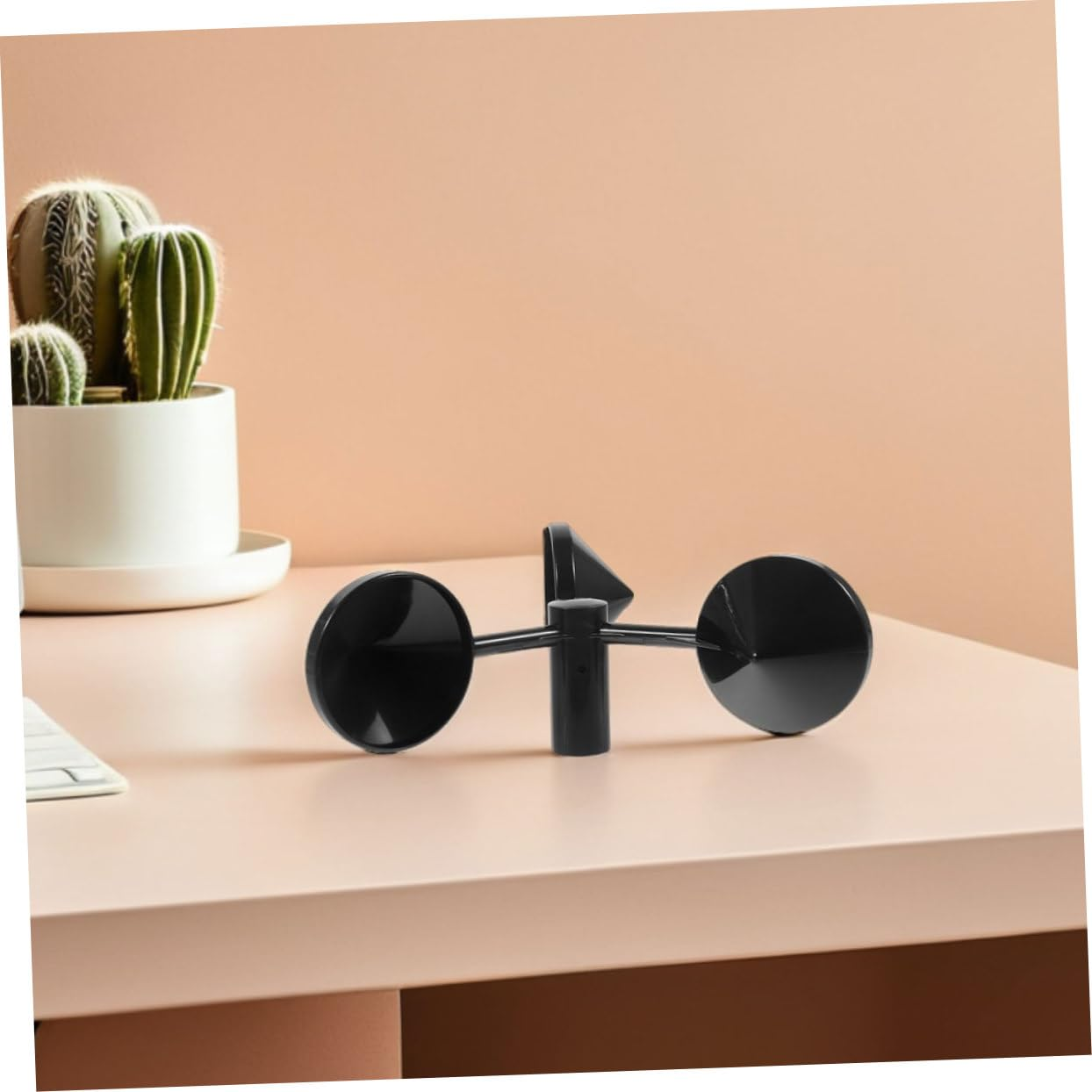 3Pcs Anemometer Cups Wind Speed Measurement Replacement Sensor Fade-Resistant Metal Portable for Handheld Weather Station Outdoor Meteorological Use