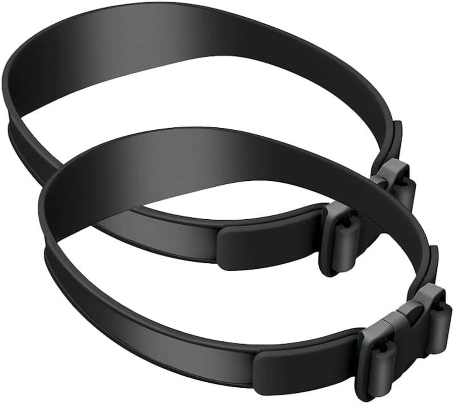 Curved Soft Silicone Haircut Band Haircut Guide, 2Pcs Adjustable Haircut Guide Curved Silicone Haircut Band,Curved Silicone Haircut Bands, Hair Trimming Guide Band,Silicone Curved Haircut Band (Black) image number 4