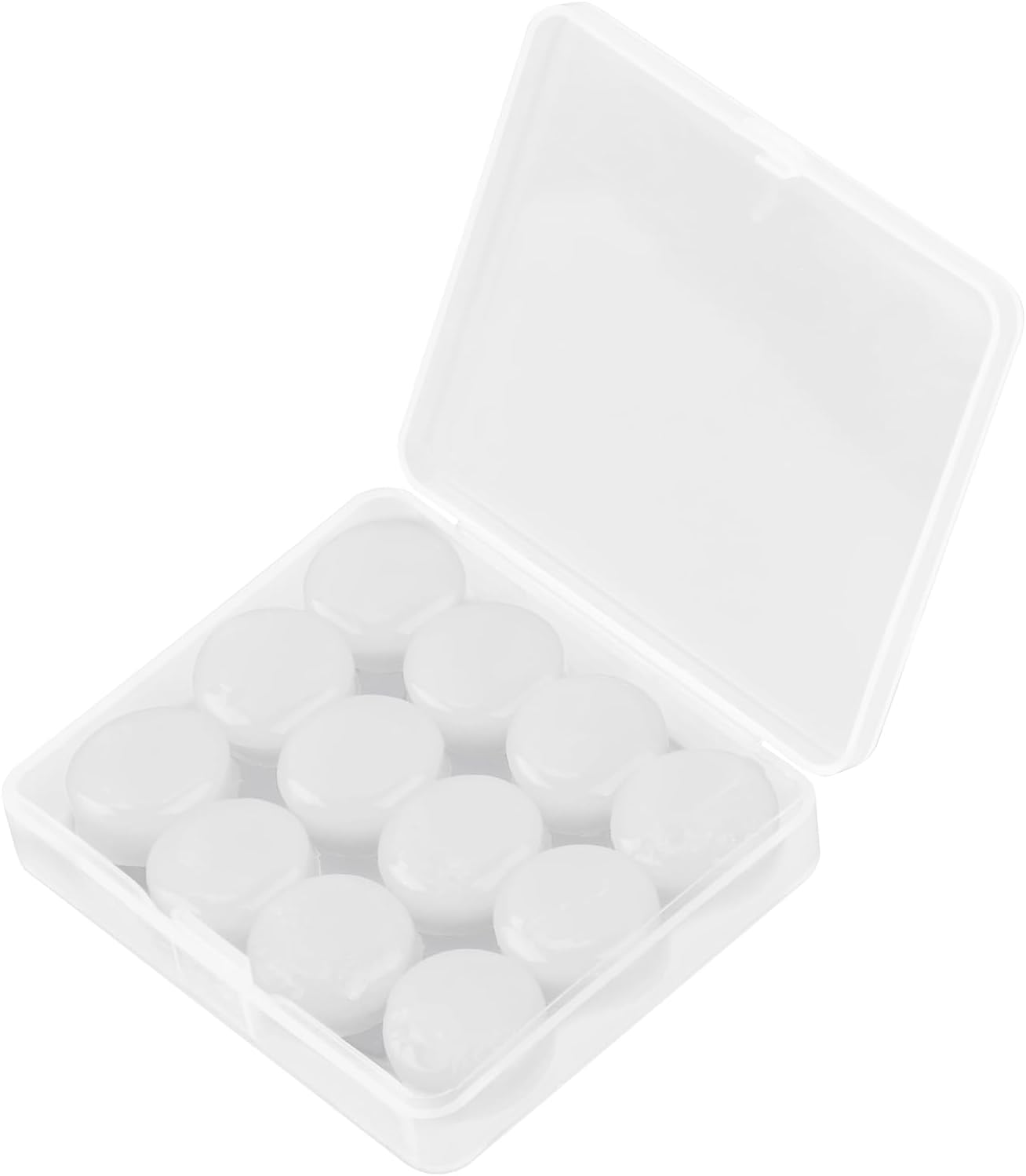 Silicone Putty Ear Plugs for Sleeping Swimming, Sound Blocking Moldable Noise Cancelling Earplug, Waterproof Reusable Gel Ear Protection for Snoring Airplanes Motorcycle Travel Concerts (12 Pcs Blue)