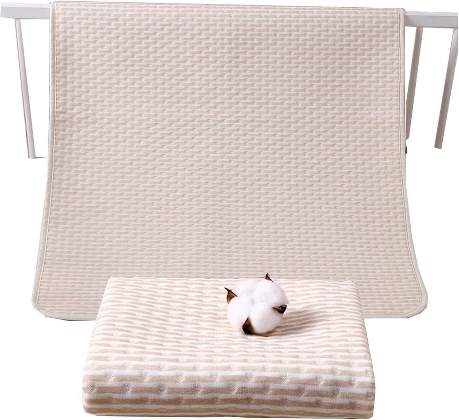 1 Piece of Incontinence Mattress -80X100Cm, Machine Washable and Reusable Waterproof Mattress, Incontinence Pads.Cotton Breathable Comfortable image number 1