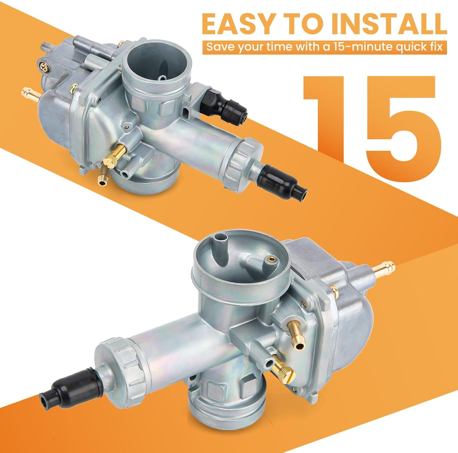 Lucky Seven Carburetor for Kawasaki Bayou 220 KLF220A KLF220 image number 2