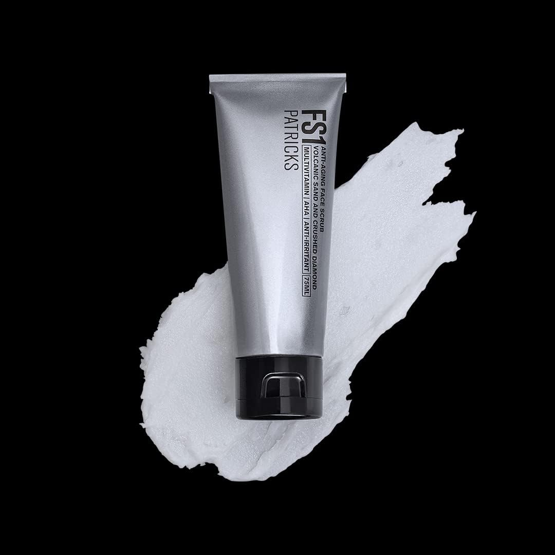Patricks FS1 Volcanic Sand and Crushed Diamond Face Scrub, 75 Ml