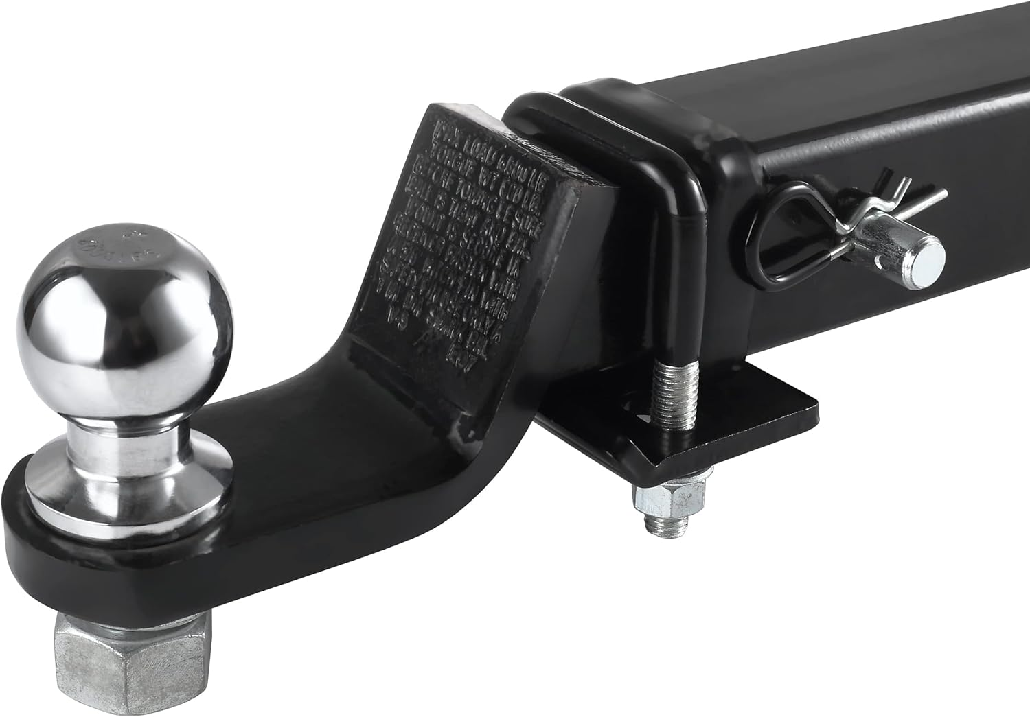 Dependable Direct Trailer Hitch Tightener - Anti-Rattle and Anti-Corrosion, Rubber Coated - Compatible with All Hitches (2" and 1.25") image number 2
