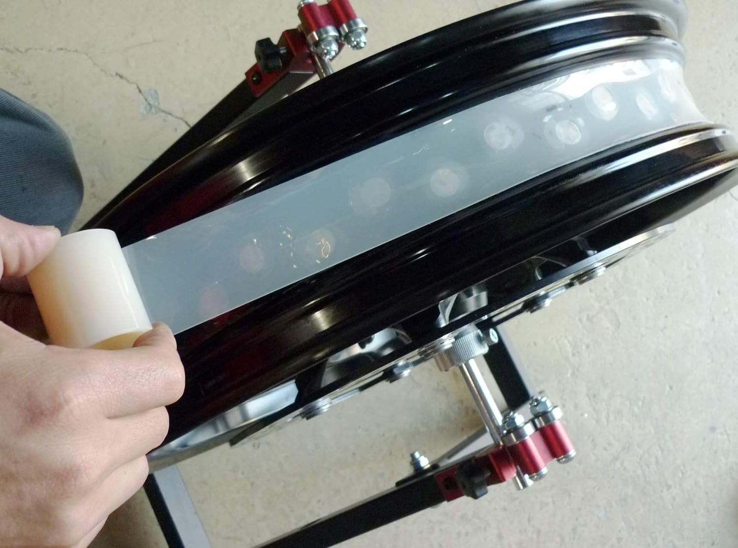 Outex CRF1000L Clear Tubeless Kit Africa Twin/Ktm 950 990 Adventure/Triumph New Tiger 800XC Front and Rear Set image number 6