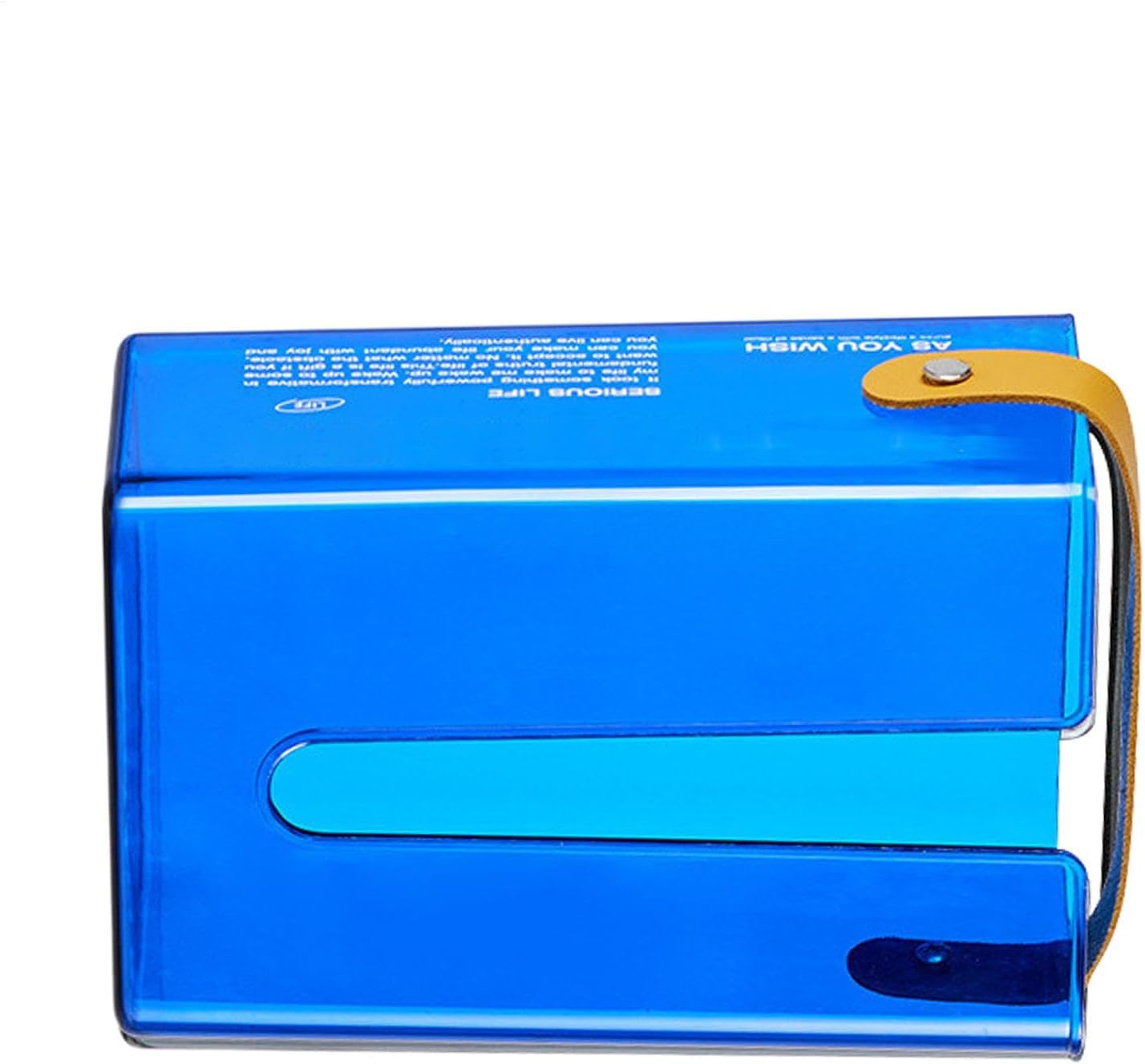 Wall Tissue Holder - No Punch Wipes Dispenser | Refillable Wipes Container Box for Bathroom, Kitchen, Home image number 1