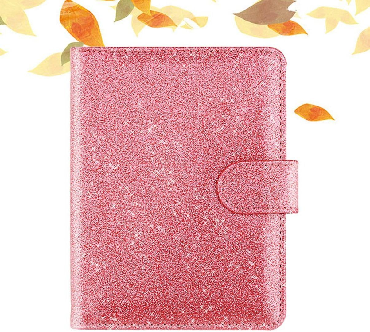 Holibanna RFID Passport Wallet Travel Document Holder Pouch Leather Passport Organizer Magnetic Closure Design image number 3