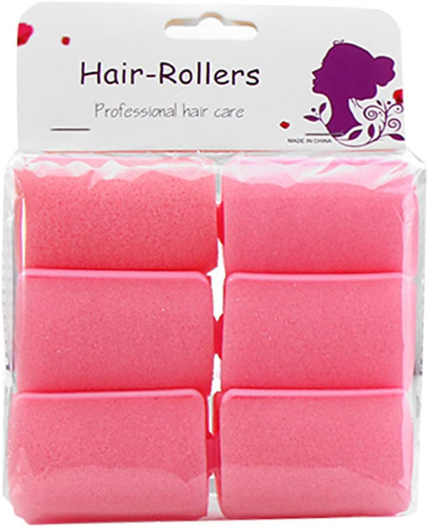 Heatless Curlers | Hair Brushes for Women - Heatless Curlers Hair Curler Foam Sponge Hair Rollers Sponge Border Artifact Not Hurt Hairdressing image number 4