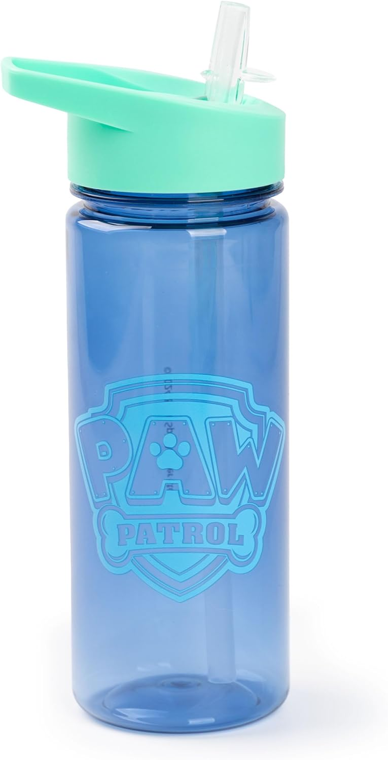 Paw Patrol Boys Backpack Set | Kids 4 Piece Blue & Green Rucksack Bundle with School Bag, Pencil Case, Lunch Bag & Water Bottle | Chase Dog Crew Graphic Complete Matching Set | Back to School Gifts, image number 1