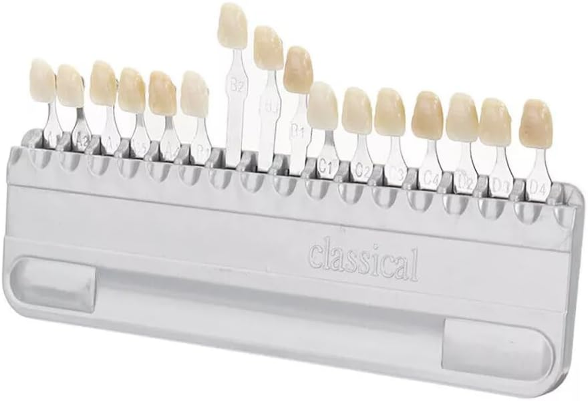 Smart Parts Store 3D-Master Teeth Whitening Shade Guide 16 Colors Set Replacement for Vita Classical Tooth Bleaching Shade Chart Mold - Tracking & Comparing - Dental Material Equipment - Oral Care image number 4