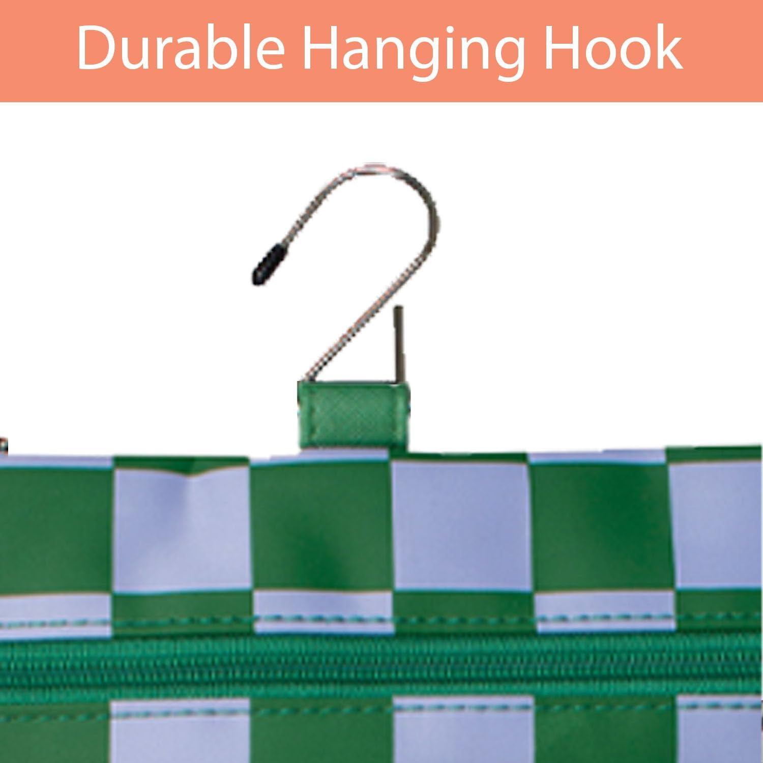 Tender Love + Carry Ultimate Travel Bag Collection - Stylish & Functional Organizers for Every Journey, Green Gambit, Hanging Washbag, Green Gambit image number 3