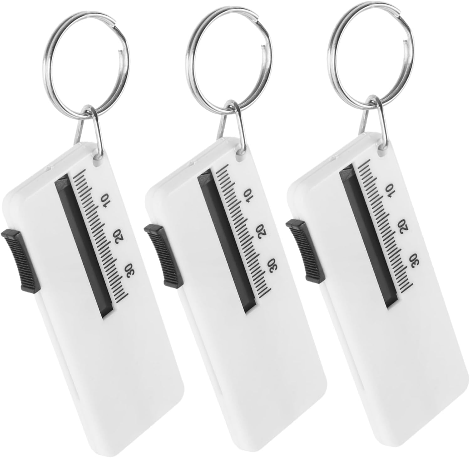 ULTECHNOVO 3Pcs Tire Tread Depth Gauge Automotive Replacement Instrument Panel Gauge Tread Depth Tool image number 4