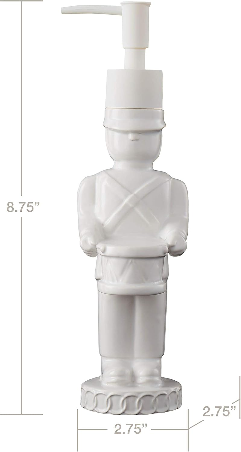 SKL Home by Saturday Knight Christmas Carol Hand Towel Lotion/Soap Dispenser White image number 4